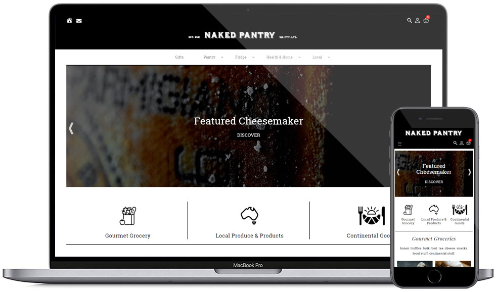 Naked Pantry - Shopify